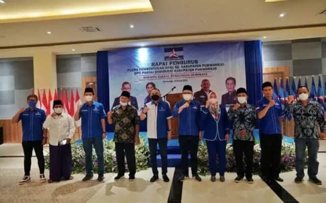 Pemilu 2024 Partai Demokrat Kabupaten Purworejo Targetkan Sembilan Kursi di DPRD