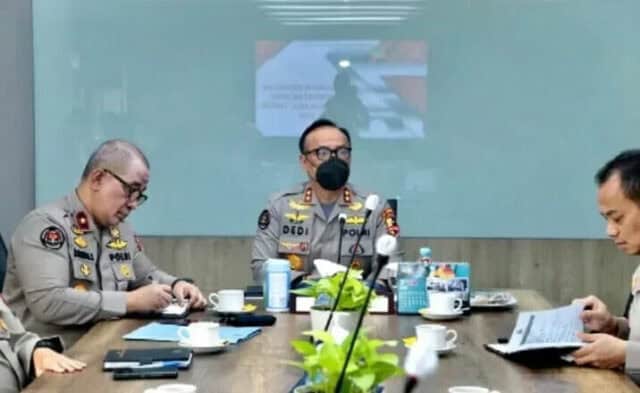 Peringati Hari Bhayangkara ke 76, Polri Gelar Lomba Menembak Bersama Pati TNI-Polri dengan Insan Pers