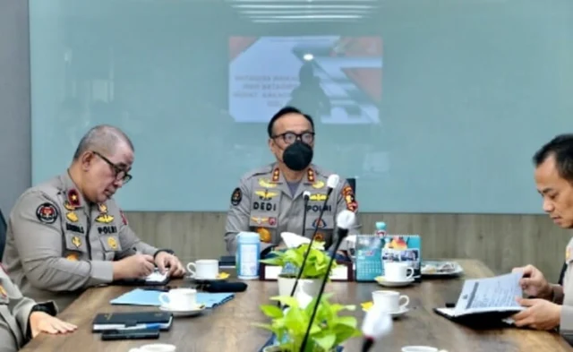 Peringati Hari Bhayangkara ke 76, Polri Gelar Lomba Menembak Bersama Pati TNI-Polri dengan Insan Pers
