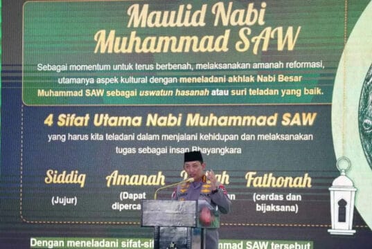 Peringati Maulid Nabi Muhammad SAW, Kapolri: Sinergitas Elemen Bangsa Wujudkan Persatuan