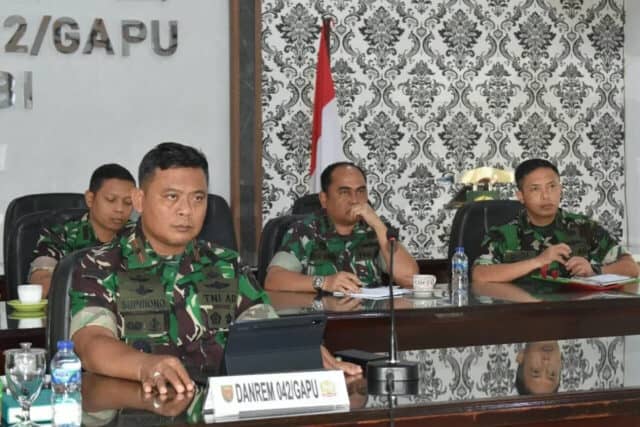 Komandan Korem 042/Gapu Brigjen TNI Supriono, S.IP., M.M.