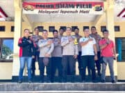 Polsek Macang Pacar Bersama Koramil 1612-08 Manggarai Barat NTT Siap Amankan Perayaan Natal 2022