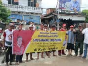 KPRH Salurkan Bantuan Sembako di Kuala Tungkal, Kabupaten Tanjung Jabung Barat, Provinsi Jambi, Jum'at (13/1-2023).