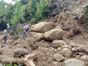 Saluran Air Tertimbun Material Longsor, Puluhan Hektar Padi Milik Warga Desa Popo Manggarai NTT Terancam Gagal Panen