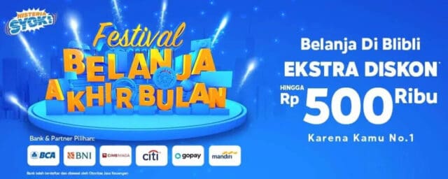 Tips Belanja Promo Akhir Bulan Blibli Agar Tetap Hemat dan Banyak Untung