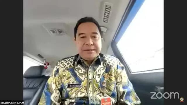 Gelar Webinar, Kemendagri Dorong Peningkatan Kualitas Penyelenggaraan Pemilu Serentak 2024