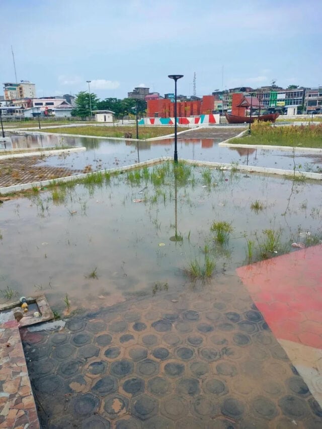 Lihat beginilah kondisi TPPM yang dibangun dengan APBD Jambi sebesar Rp 35 Miliar.