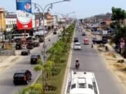 Kota Pangkalan Kerinci, Provinsi Riau, aman dilalui.