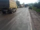 Jalan Nasional Lingkar Jambi tampak terlihat mulai mengalami kerusak. Poto/Pelita.co/sal