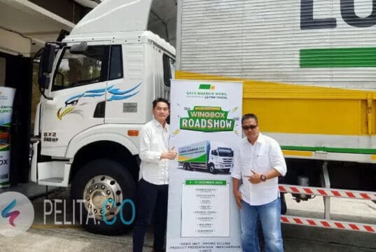 Pengusaha Logistik di Banyumas Raya Sangat Antusias Ikuti Acara Roadshow Gaya Makmur Mobil FAW Truck