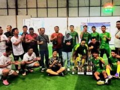 Pewarta Purworejo Gelar Pertandingan Eksibisi Futsal Antar Instansi Dalam Rangka Hari Pers