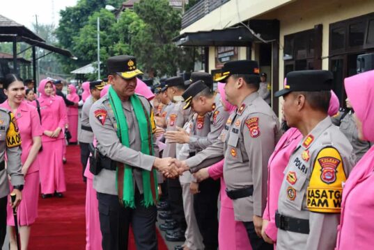 Kunjungan Kerja ke Polres Cilegon, Ini Pesan Kapolda