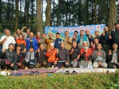 PKS Panongan Gelar Rakercab Unik di Bukit Kabayan – Kemah Seru dan Tracking ke Curug Ciampea