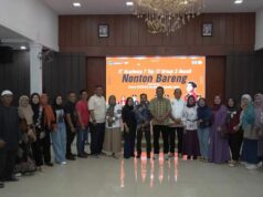 Suasana Meriah Nobar Dukungan Arbil Fahrizal di D’Academy 7