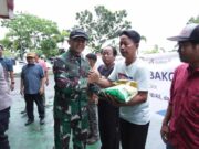 Bagikan 1.200 Paket, Kodim 0208/Asahan dan PT Inalum Gelar Gerakan Pasar Murah