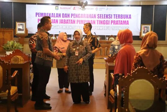 Bupati Purworejo Tegaskan Komitmen Anti Jual Beli Jabatan, Seleksi Terbuka Enam JPT Pratama Resmi Dibuka