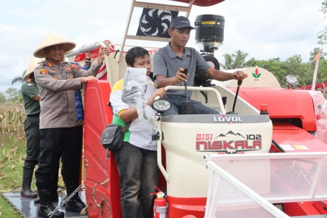 Polres Purworejo Panen Raya Jagung Kuartal III, Bukti Sinergi Jaga Ketahanan Pangan Daerah