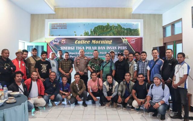 Pentingnya Sinergitas TNI, Polri, Pemda Dengan Pers Dalam Mewujudkan Kondusivitas Dan Pembangunan Di Manggarai