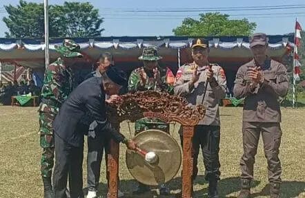 TMMD Ke 126 Tahun 2025 Resmi Dibuka Penjabat Sekda Manggarai