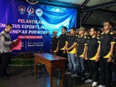 ESI Purworejo 2025–2029 Resmi Dilantik, Roni Siap Wujudkan Ekosistem Esports Sehat