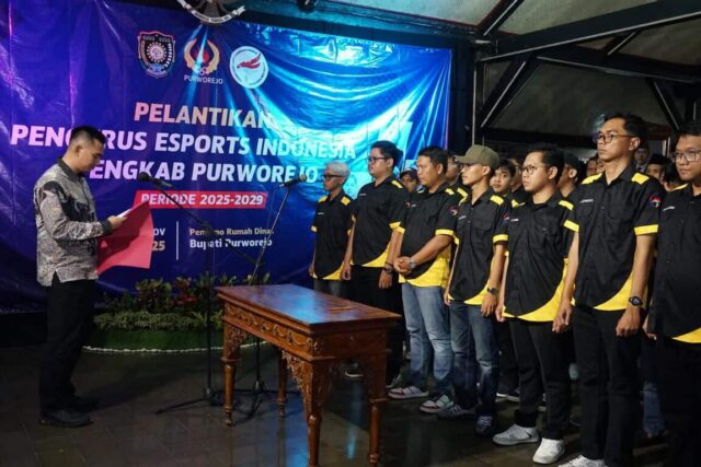 ESI Purworejo 2025–2029 Resmi Dilantik, Roni Siap Wujudkan Ekosistem Esports Sehat