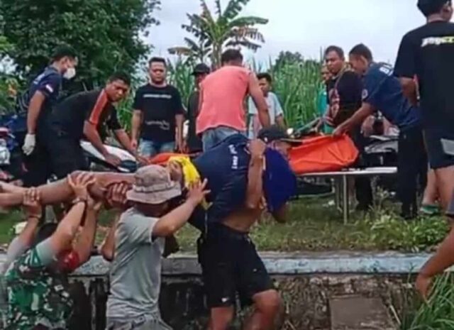 Mengail Ikan, Bocah Tewas Terpeleset Masuk Sungai Sedalam 5 Meter