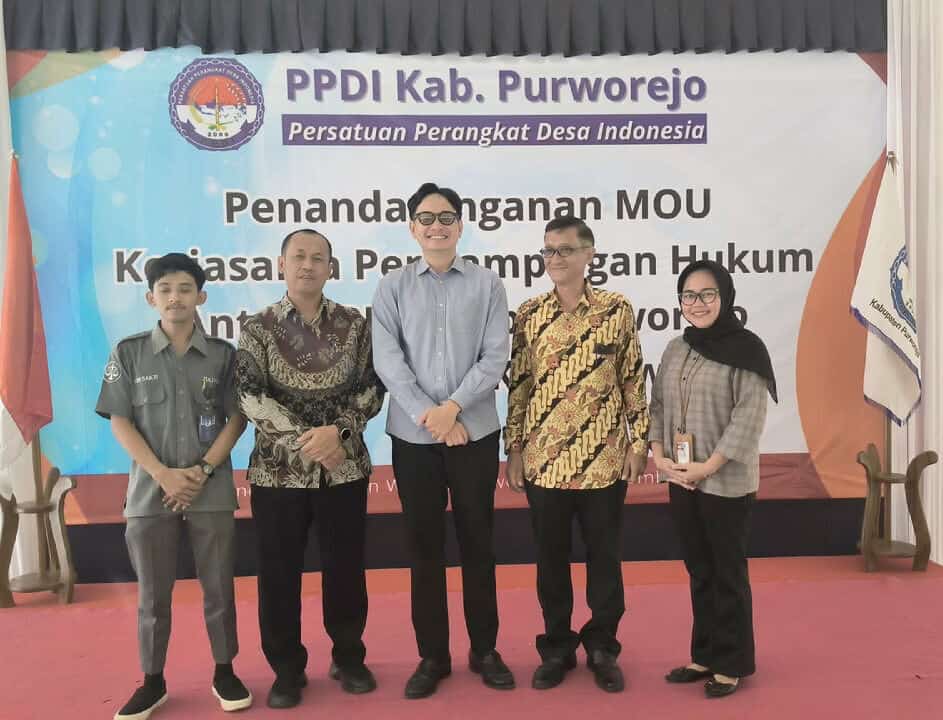 PPDI Purworejo Jalin MoU dengan LBH SAKTI: Perkuat Payung Hukum bagi 5.000 Perangkat Desa
