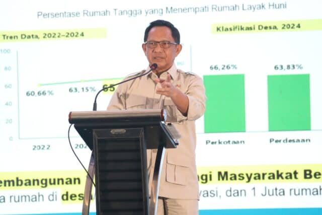 Dukung Program Tiga Juta Rumah, Mendagri Minta Daerah Sosialisasikan Kebijakan PBG bagi MBR