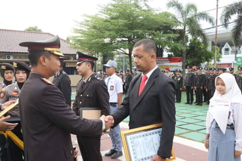 Peringati Hari Pahlawan, Kapolres Purworejo Beri Penghargaan dan Dukung Ketahanan Pangan