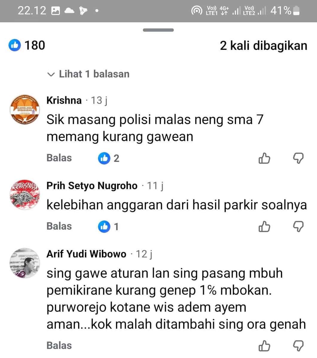 Polisi Tidur di Dekat SMA 7 Purworejo Dikeluhkan Warga, Dinilai Terlalu Tinggi dan Berisiko