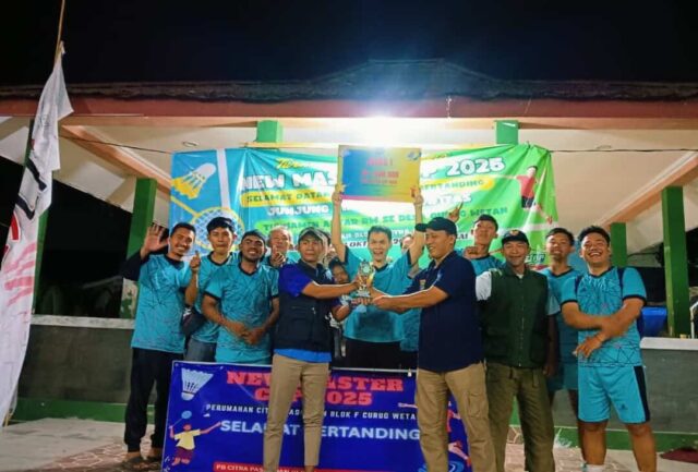 Team RW 09 Raih Juara Pertama di Final Turnamen Badminton New Master Cup 2025