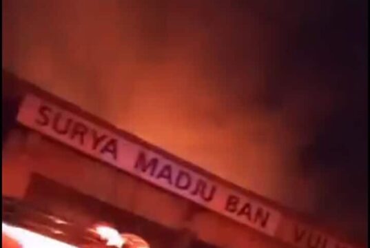Toko Ban Vulkanisir di Baledono Terbakar, Kerugian Capai Rp50 Juta