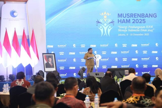 Di Musrenbang HAM 2025, Wamendagri Minta Pemda Perkuat Komitmen Pemenuhan HAM