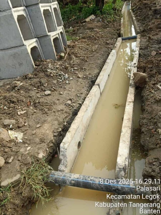 Disebut Proyek Siluman, Pemasangan U-Ditch di Pesona Curug Palasari Diduga Menyimpang Dari Nilai Kontrak, Tanpa KIP dan Minim Pengawasan