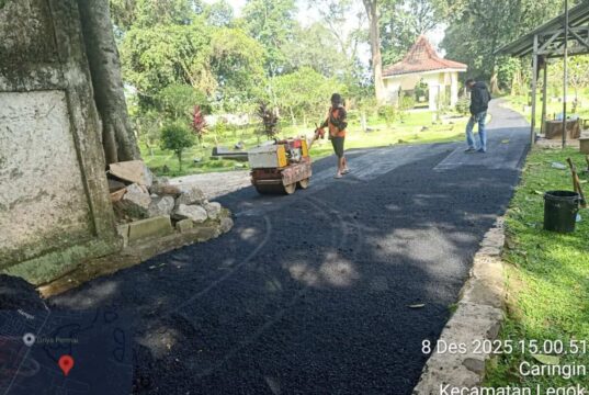 Proyek Pemeliharaan Jalan Makam Binong Diduga Sarat Kejanggalan, Pengawasan Kecamatan Legok Disorot