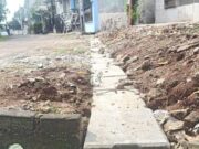 Pemeliharaan Saluran Air U-ditch di Griya Asri Serpong Diduga Asal Jadi