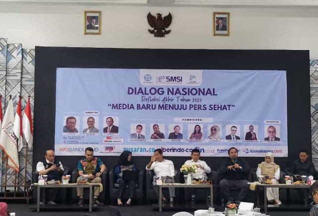 SMSI Gelar Dialog Nasional Media Baru: Ruang Bersama Bertukar Gagasan