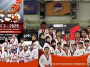 N-Lion's Taekwondo Tangerang Raih Total 34 Medali, 12 Emas di Kejuaraan Internasional IISTC-3