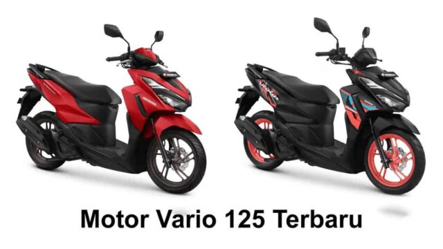 Motor Vario 125 Terbaru Desain Lebih Sporty