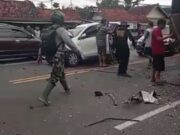 Tabrakan Avanza dan Truk di Depan Pasar Grantung, Satu Orang Tewas