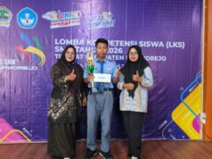 SMK YPT Purworejo Raih Juara 1 LKS SMK 2026 Cabang CAD Tingkat Kabupaten