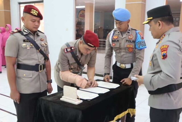 Satnarkoba Polres Purworejo Resmi Berganti, AKP Amirudin Gantikan AKP Bayu