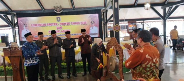 Pemkab Purworejo Resmikan 24 Proyek Strategis 2025 Senilai Rp64,4 Miliar