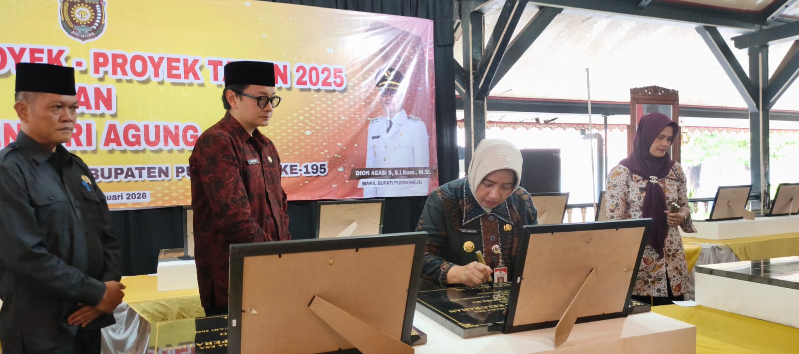 Pemkab Purworejo Resmikan 24 Proyek Strategis 2025 Senilai Rp64,4 Miliar