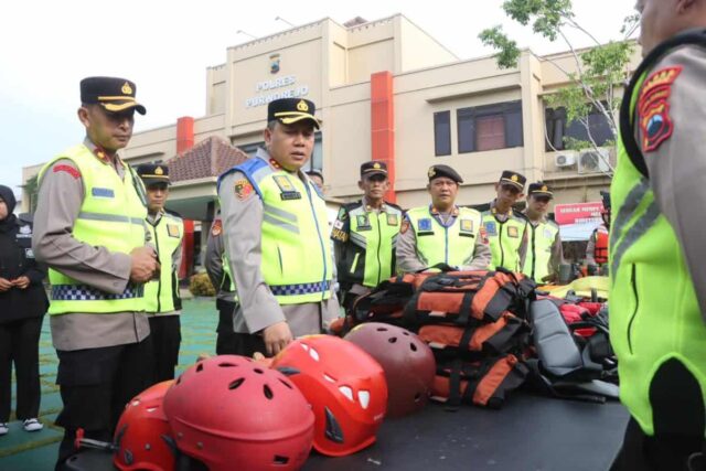 Polres Purworejo Siagakan Personel dan Alutsista SAR, Antisipasi Ancaman Bencana Hidrometeorologi