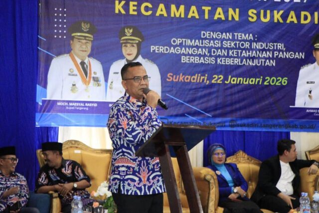 ‎Musrenbang RKPD 2027 Kecamatan Sukadiri Fokuskan Pembangunan Inklusif dan Berkelanjutan