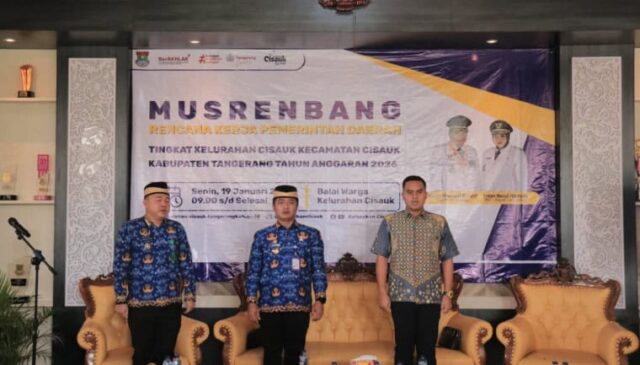 Gelar Musrenbang, Kelurahan Cisauk Tetapkan Prioritas Infrastruktur dan Pemberdayaan Masyarakat Tahun 2027