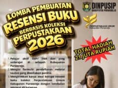 Asah Literasi Lewat Buku: DINPUSIP Purworejo Gelar Lomba Resensi 2026 dengan Hadiah Rp21 Juta