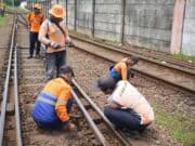 Jelang Lebaran 2026, KAI Daop 5 Purwokerto Intensifkan Perawatan Jalur Kereta Api