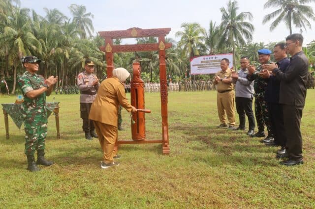 TMMD Sengkuyung Tahap I 2026 di Grabag Resmi Dimulai, Bupati Tekankan Gotong Royong dan Pembangunan Desa